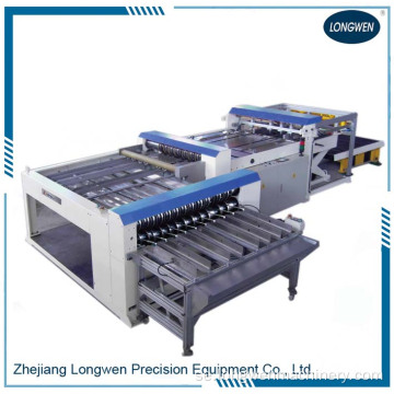 Automatisk Duplex Slitter Metal Tinplate Sheet Cutting Machine